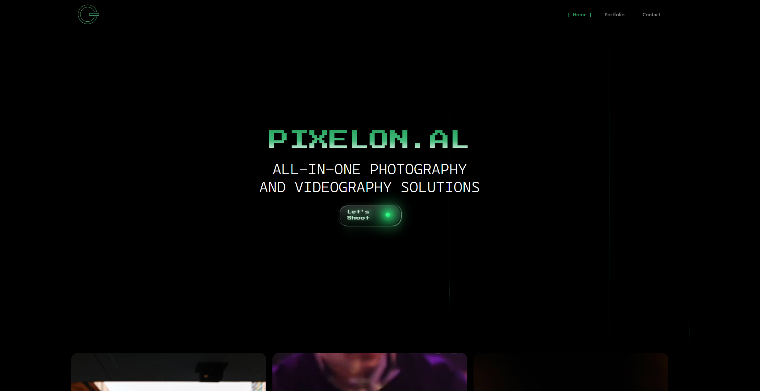Pixelon.al - Photography & Videography Portfolio Website by WebWorks